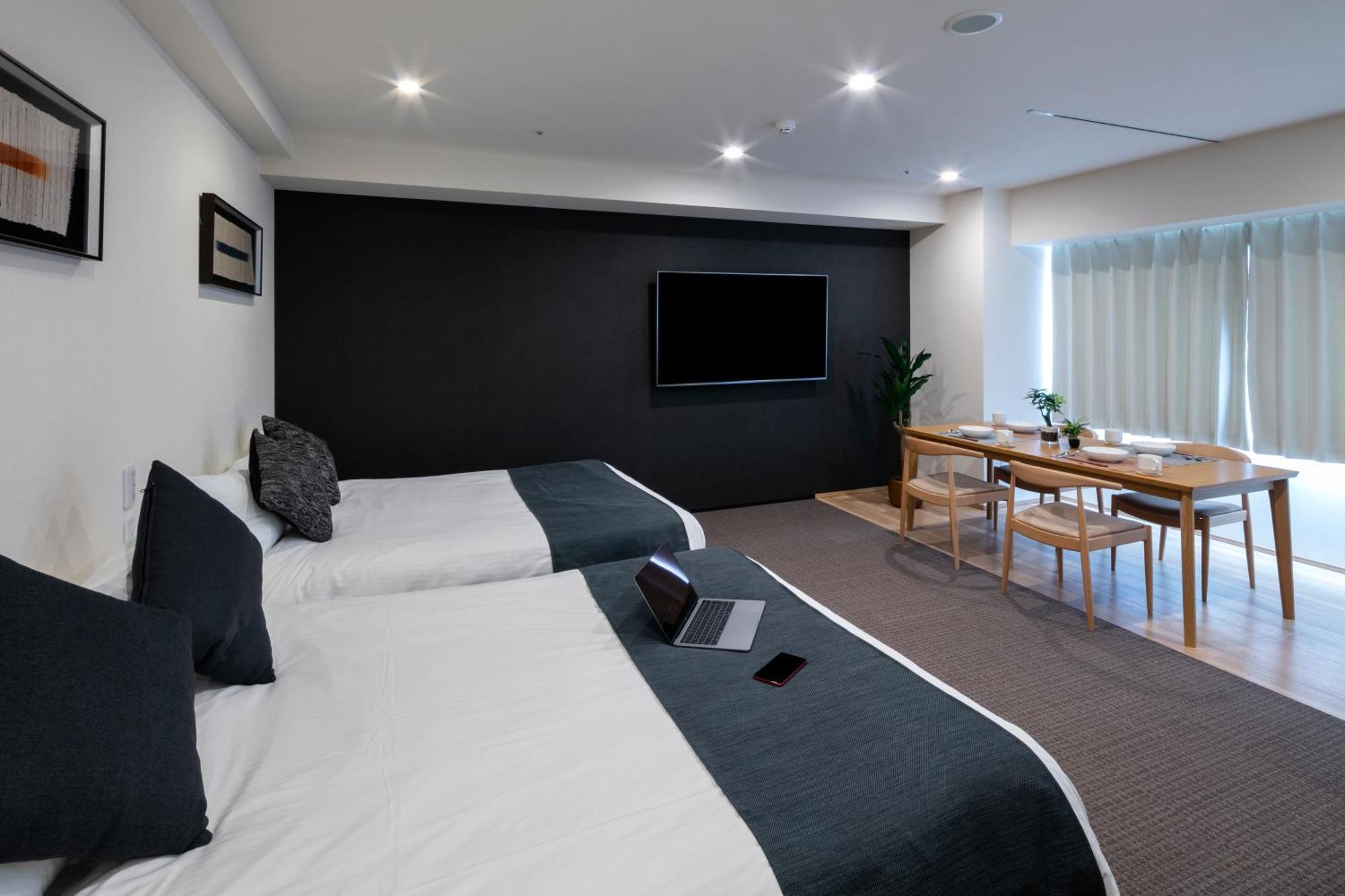 Randor Hotel Sapporo Suites Phòng bức ảnh A typical room at the hotel